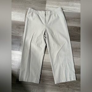 J. Jill wide leg cropped Chinos